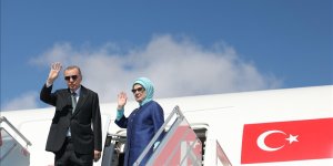 Cumhurbaşkanı Erdoğan Türkiye'ye gitti