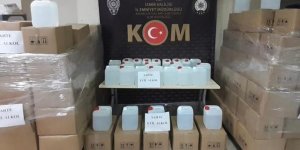 İzmir'de 8 ton etil alkol ele geçirildi!