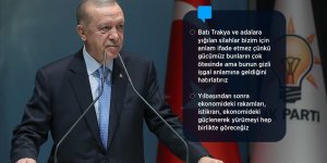 Cumhurbaşkanı Erdoğan: Tüm kalbimizle barış ve huzur istiyoruz