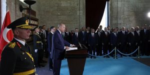 Erdoğan: İçinde bulunduğumuz asrı Türkiye Yüzyılı yapmak için mücadelemizi kararlılıkla sürdürüyoruz