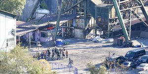 Bartın Başsavcısı ve beraberindeki heyetten Amasra'daki maden ocağında inceleme
