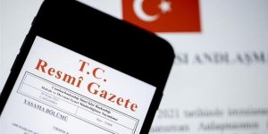 TEBLİĞLER RESMİ GAZETE'DE..