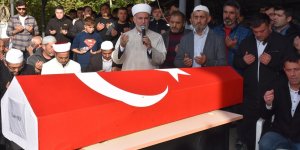 Amasra'daki patlamadan 21 gün sonra hayatını kaybeden madenci, son yolculuğuna uğurlandı