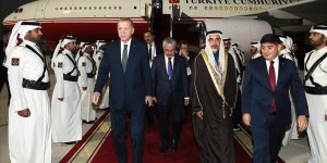 Cumhurbaşkanı Erdoğan Katar'da..