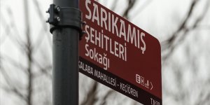 Başkentte şehitler anısına "Sarıkamış Şehitleri Sokağı" açıldı