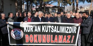 İsveç'te Kur'an-ı Kerim'in yakılmasına tepki gösterildi