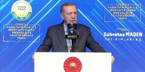 Cumhurbaşkanı Erdoğan: Gübretaş Altın Madeni Tesisi ilk etapta 2,5 ton altın üretecek!