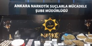 Ankara'da 4,5 Milyon Liralık uyuşturucu operasyonu