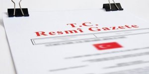 TEBLİĞLER RESMİ GAZETE'DE..