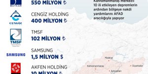 Şirketler, deprem bölgesindeki yaraları AFAD ile sarıyor