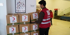 Kızılay, tahliye edilen afetzedelere yaklaşık 2,2 milyon yardım malzemesi dağıttı