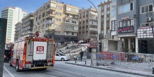 Şanlıurfa'da 6 katlı bina yıkıldı!