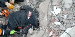 AFAD personeli: Ulaştığımızda çok mutlu oldum