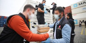Mersin Uluslararası Limanı'nda 97 kilo 500 gram kokain ele geçirildi!