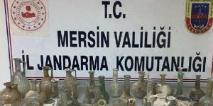 Mersin'de tarihi eser operasyonu: 2 Gözaltı