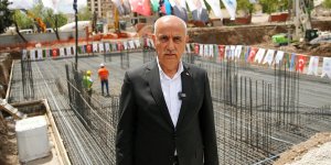 Kahramanmaraş'ta 24 derslikli Haydar Aliyev İlkokulunun temeli atıldı