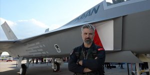 Milli muharip uçağın test pilotu Gökhan Bayramoğlu, KAAN'ı AA'ya anlattı