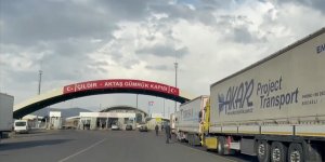 Çıldır-Aktaş Gümrük Kapısı'ndan 2015'ten bu yana 157 bin 145 tır çıkış yaptı