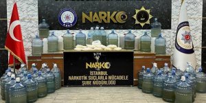İstanbul'da 780 Kilo Sıvı Kristal Metamfetamin Ele Geçirildi!