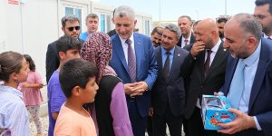 Ticaret Bakanı Bolat konteyner kenti gezdi