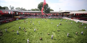 662. Tarihi Kırkpınar Yağlı Güreşleri Edirne'de başladı
