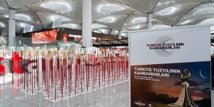 İstanbul Havalimanı'nda "Türkiye Yüzyılının Kahramanları" fotoğraf sergisi açıldı