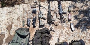 Pençe-Kilit Operasyonu bölgesinde teröristlere ait çok sayıda silah ve mühimmat ele geçirildi