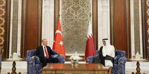 Cumhurbaşkanı Erdoğan, Katar Emiri Al Sani ile görüştü