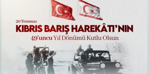 MSB'den Kıbrıs Barış Harekatı'nın 49. yıl dönümü paylaşımı