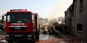 Bursa'da sanayi bölgesinde çıkan yangında soğutma çalışmaları sürüyor