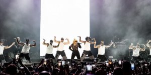 Grammy Ödüllü ABD'li şarkıcı Christina Aguilera Antalya'da konser verdi