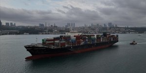 Odessa Limanı'ndan ayrılan "Joseph Schulte" adlı gemi İstanbul Boğazı'na ulaştı