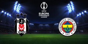 UEFA Avrupa Konferans Ligi'nde Beşiktaş ve Fenerbahçe'nin rakipleri belli oldu