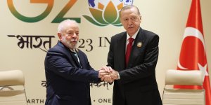 Cumhurbaşkanı Erdoğan, Brezilya Devlet Başkanı Silva ile görüştü