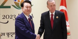 Cumhurbaşkanı Erdoğan, Güney Kore Devlet Başkanı Yoon ile görüştü