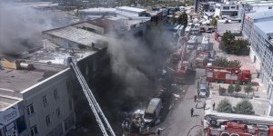 Ankara'da sanayi sitesindeki yangınla ilgili soruşturmada iş yeri sahibi tutuklandı