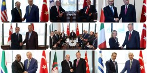 Cumhurbaşkanı Erdoğan'dan Birleşmiş Milletlerde yoğun diplomasi trafiği