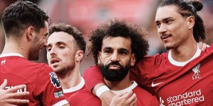 Liverpool, "Merseyside" derbisini Salah'ın golleriyle kazandı
