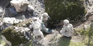 "Kahramanlar Operasyonu" kapsamında 11 büyük mağara ve sığınak imha edildi