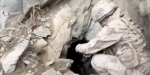 "Kahramanlar Operasyonu" kapsamında bölücü terör örgütünün 21 mağara ve sığınağı imha edildi