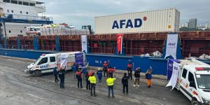 Türkiye'den Gazze'ye insani yardım malzemesi taşıyan ikinci gemi Mısır'a doğru yola çıktı