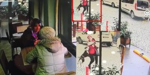Pitbull kadına ve kucağındaki köpeğe böyle saldırdı