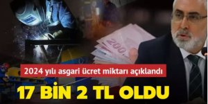 SON DAKİKA / YENİ ASGARİ ÜCRET 17 BİN 2 TL
