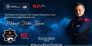 Türkiye'nin insanlı ilk uzay misyonu için hatıra kartı oluşturulabilecek