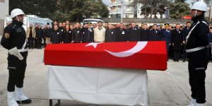 Şehit polis memuru son yolculuğuna uğurlandı