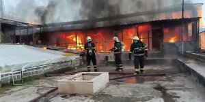 Diyarbakır'da Güvercin Oteli'nde yangın çıktı: Yüzlerce güvercin telef oldu