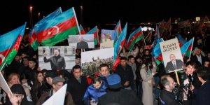 Azerbaycan'da İlham Aliyev'in cumhurbaşkanı seçimindeki zaferi kutlanıyor
