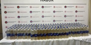 Habur Sınır Kapısı'nda ele geçirildi! Tam 345 kilo sıvı metamfetamin