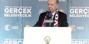 YEREL SEÇİME 49 GÜN KALDI / Cumhurbaşkanı Erdoğan düzenlenen mitingde konuştu