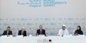 Cumhurbaşkanı Erdoğan uluslararası yatırım şirketlerinin temsilcileriyle bir araya geldi